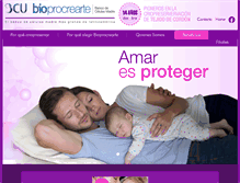 Tablet Screenshot of bioprocrearte.com